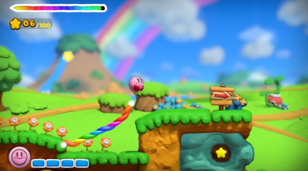 Game: Kirby and the Rainbow Curse
