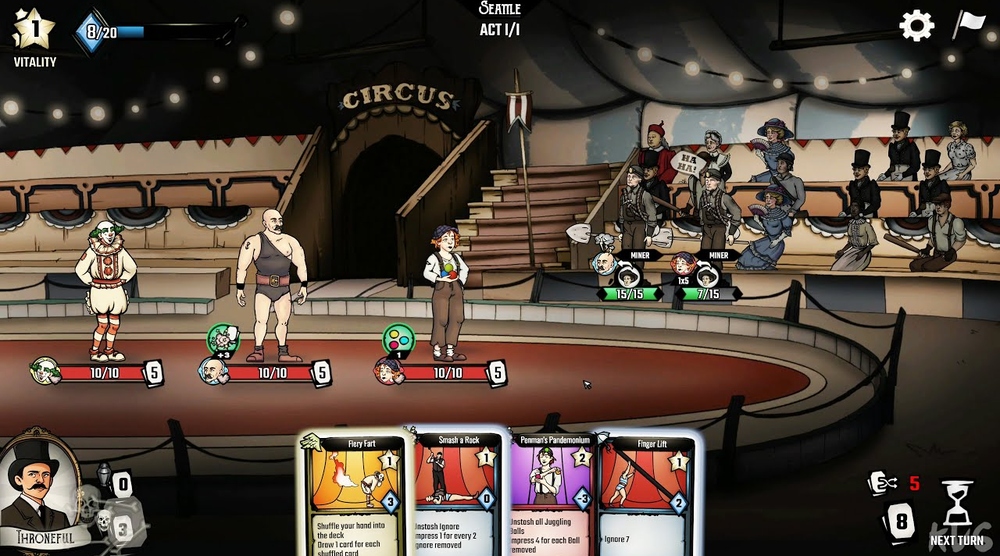 Game: The Amazing American Circus