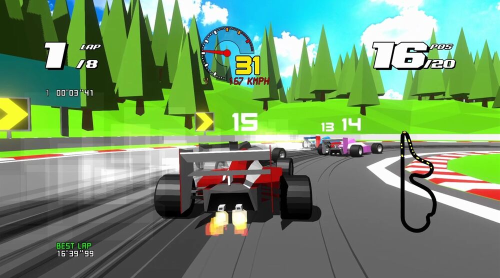 Game: Formula Retro Racing