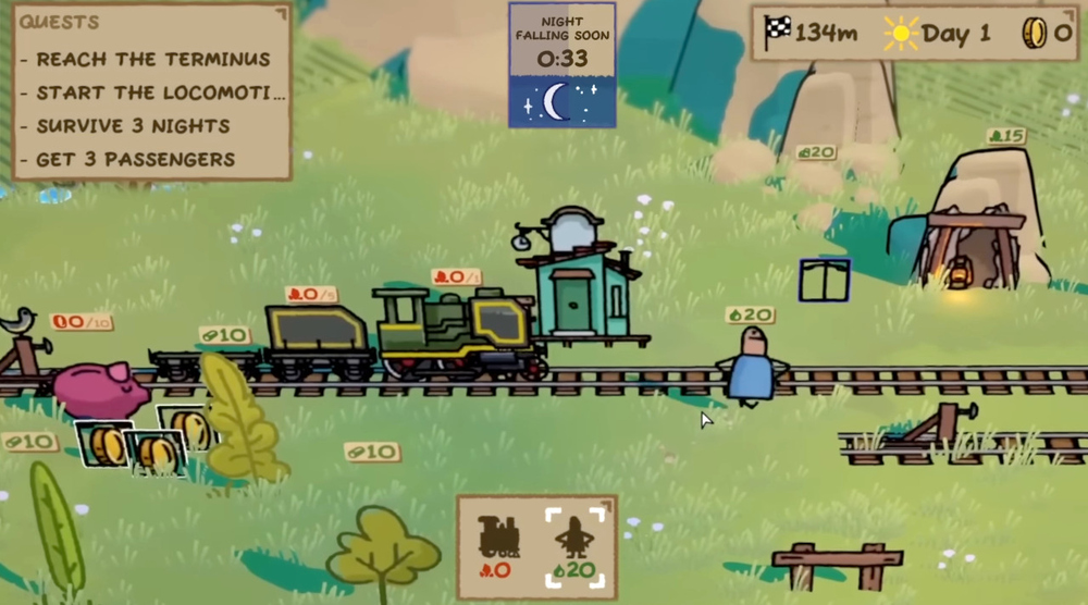 Game: Trackline Express