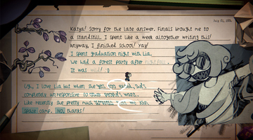 Game: Letters A Written Adventure