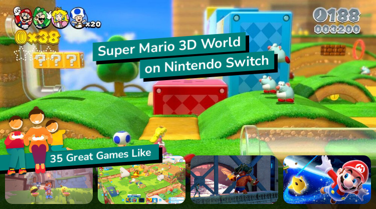 Jogos similares a Super Mario 3D World + Bowser's Fury - Nota do Game